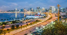 The main building in Luanda, Angola