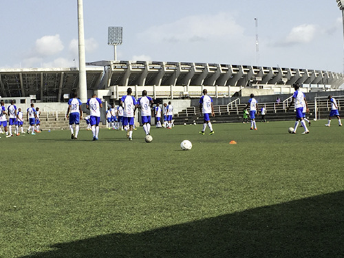 Eindrücke der Trainings- und Testtage in Lagos.