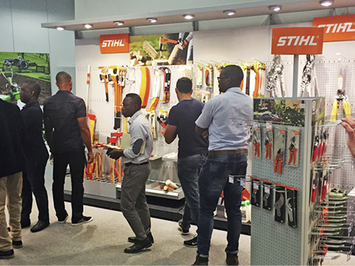 STIHL-Training in Waiblingen.