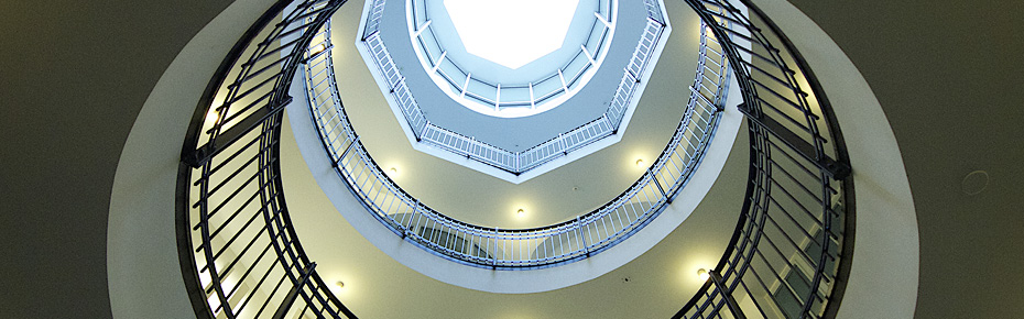 Stairwell in Afrikahaus.