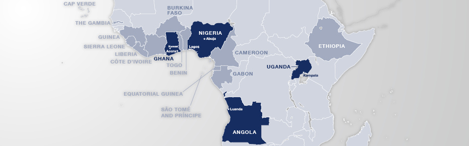 Traditionell haben wir enge Beziehungen nach West- und Südwestafrika.